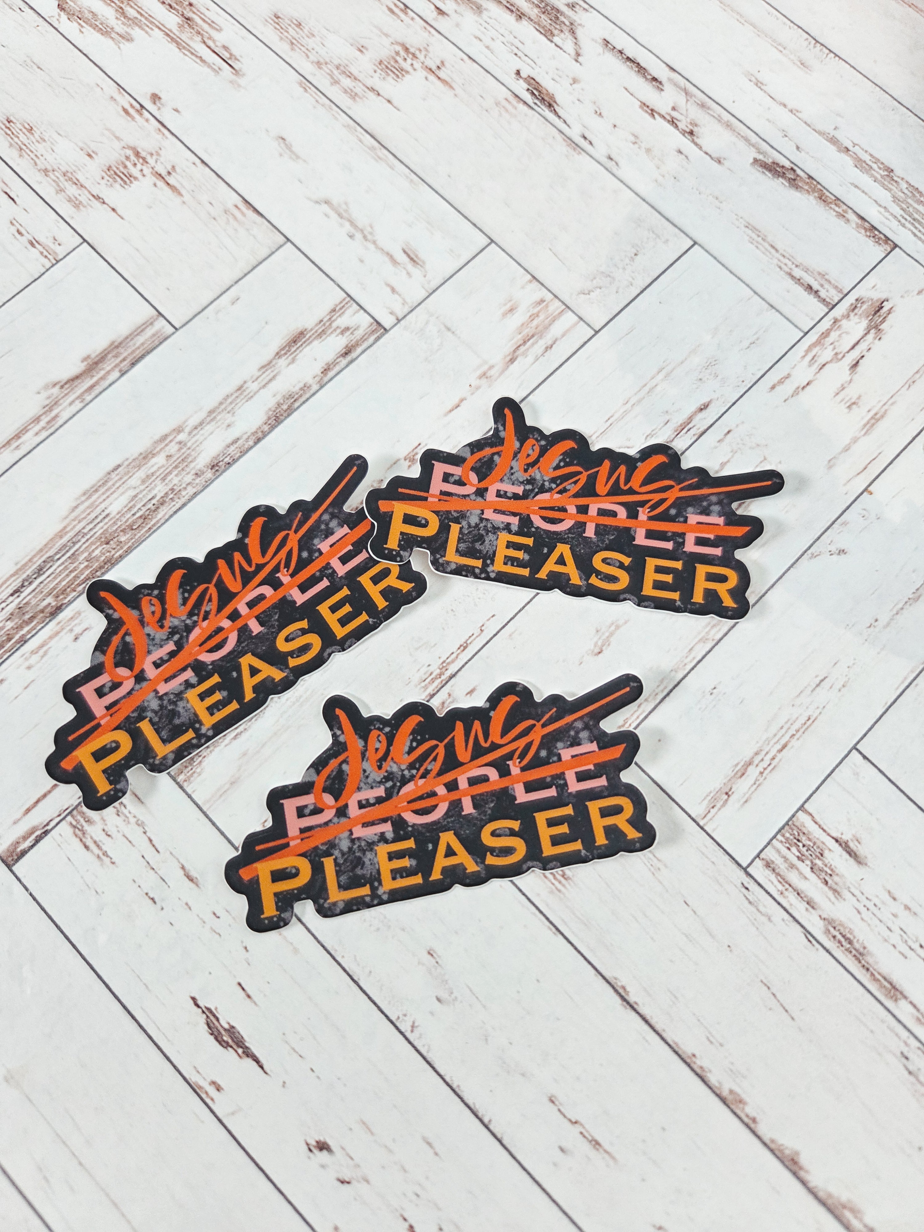 Jesus pleaser sticker