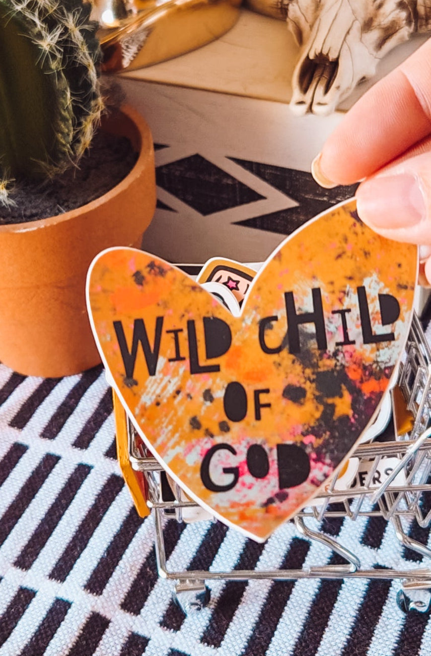 Wild Child Sticker
