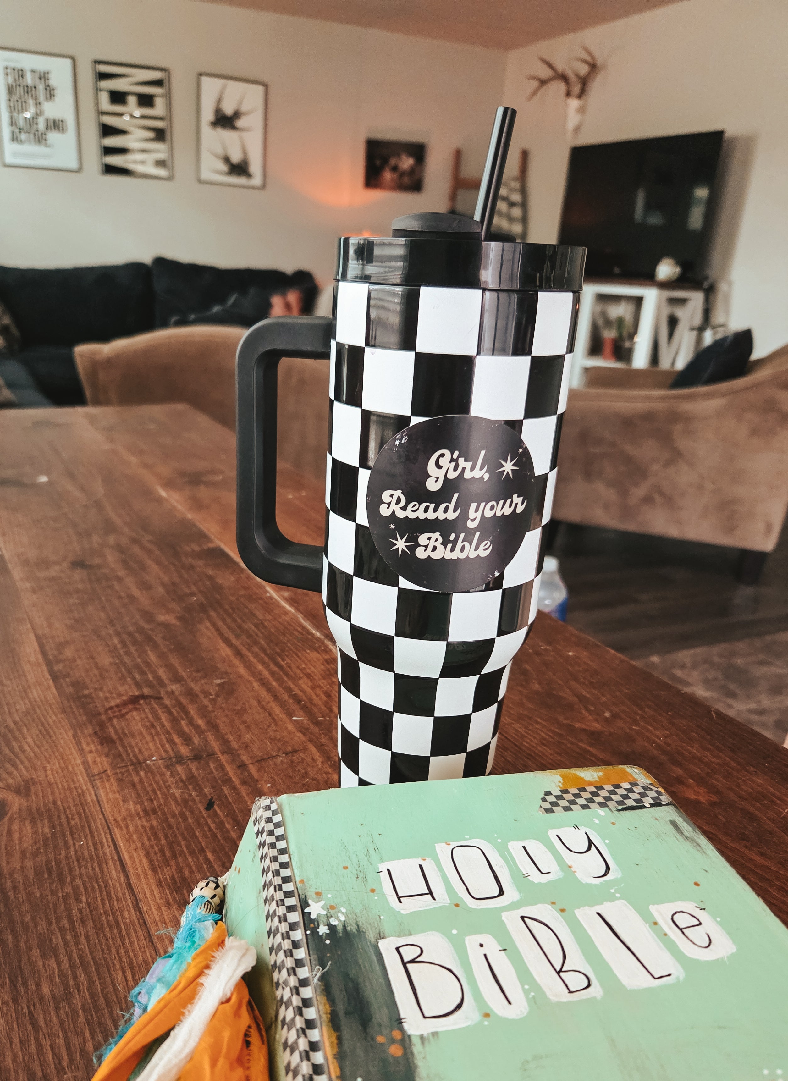 Girl Read Your Bible Sticker